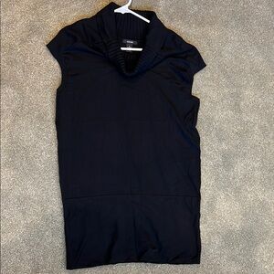 Alfani Black Cowl Neck Sheath Dress